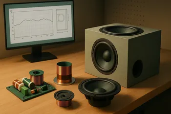 از آهن تا آوا: آموزش کامل ساخت و تنظیم جعبه بلندگو و شناخت قطعات داخلی — از سیم پیچ تا کراس اور